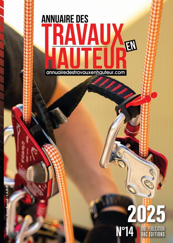 Couverture de l'édition 2026 — L’annuaire des travaux en hauteur 2025