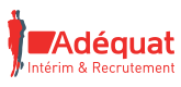 Adéquat intérim & recrutement, logo, L'emploi, Cluses